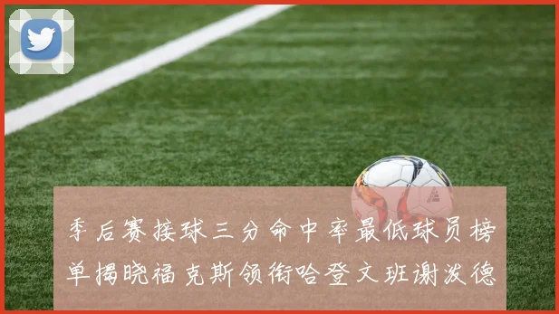 季后赛接球三分命中率最低球员榜单揭晓福克斯领衔哈登文班谢泼德紧随其后